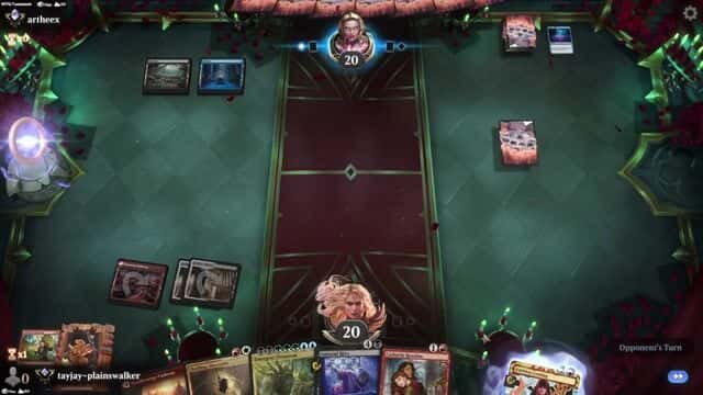 Watch MTG Arena Video Replay - Mardu Control by tayjay-plainswalker VS Dimir Midrange by artheex - Historic Ranked