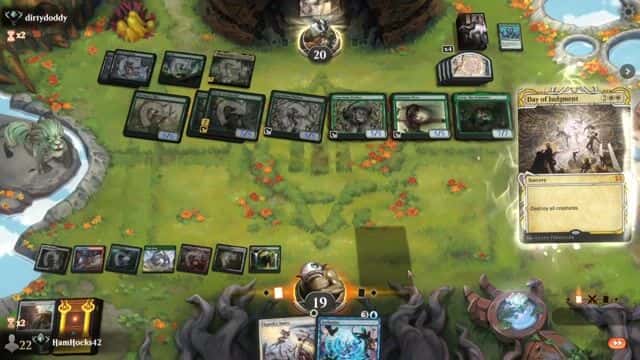 Watch MTG Arena Video Replay - Bant Control by HamHocks42 VS Golgari Aggro by dirtydoddy - Standard Ranked