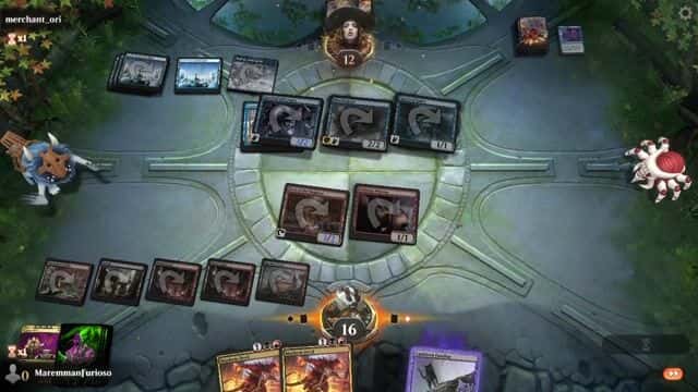 Watch MTG Arena Video Replay - Rakdos Sacrifice by MaremmanFurioso VS Mono Blue Tempo by merchant_ori - Explorer Play