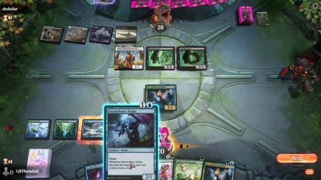 Watch MTG Arena Video Replay - Simic Poison by GBThundaII VS Rogue by dedsdar - Explorer Play