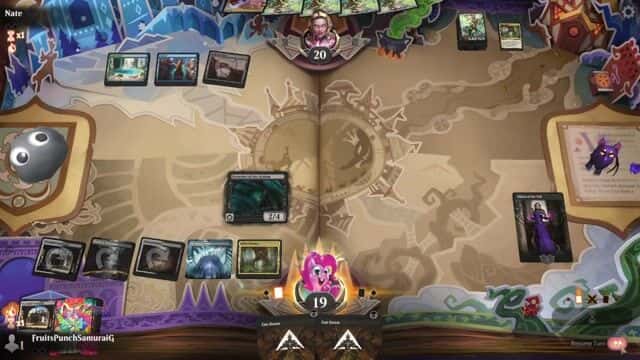 Watch MTG Arena Video Replay - Rogue by FruitsPunchSamuraiG VS Sultai Beanstalk by Nate - Standard Metagame Challenge