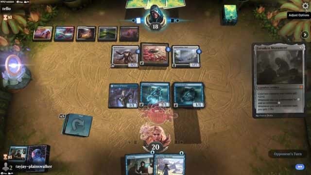 Watch MTG Arena Video Replay - Rogue by tayjay-plainswalker VS Grixis Affinity by tello - Historic Play