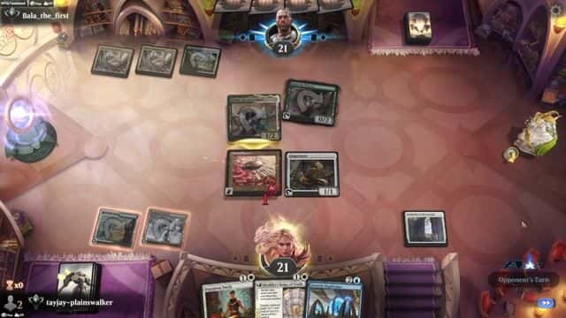 Watch MTG Arena Video Replay - Azorius Aggro by tayjay-plainswalker VS Selesnya Control by Bala_the_first - Historic Ranked