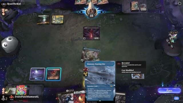 Watch MTG Arena Video Replay - Dimir Tempo by FruitsPunchSamuraiG VS Orzhov Midrange by RyanTheR3d - Timeless Traditional Ranked