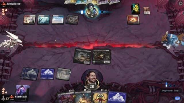 Watch MTG Arena Video Replay - Rogue by Numbskull VS Jeskai Convoke by berrychick14 - Standard Traditional Ranked