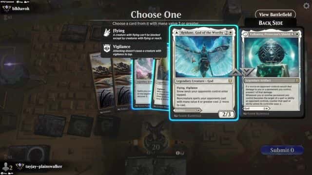 Watch MTG Arena Video Replay - Rogue by tayjay-plainswalker VS Mono White Angels by blkhavok - Historic Ranked