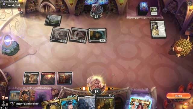 Watch MTG Arena Video Replay - Rogue by tayjay-plainswalker VS Mono White Angels by Nerakyliad - Historic Ranked