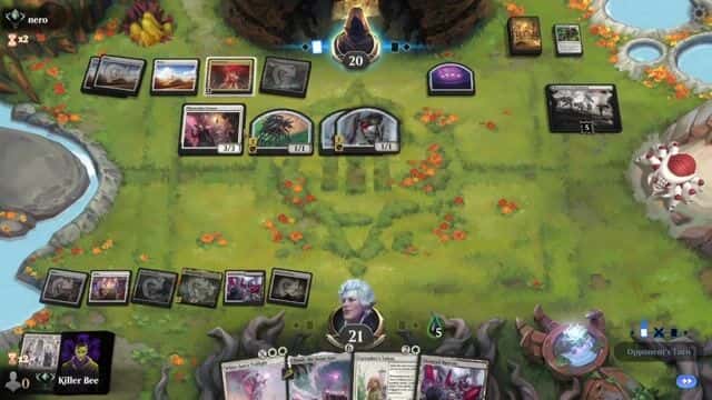 Watch MTG Arena Video Replay - Orzhov Control by Killer Bee VS Mono White Aggro by nero - Standard Ranked