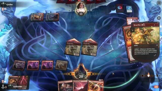 Watch MTG Arena Video Replay - Mono Red Aggro by Xelforme VS Izzet Control by Gritho - Explorer Ranked