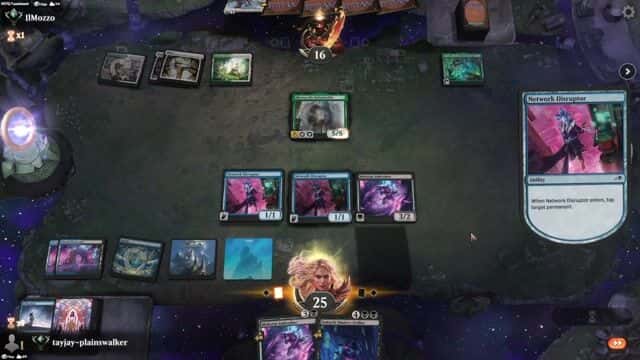 Watch MTG Arena Video Replay - Dimir Ninjas by tayjay-plainswalker VS Selesnya Lifegain by IlMozzo - Historic Ranked