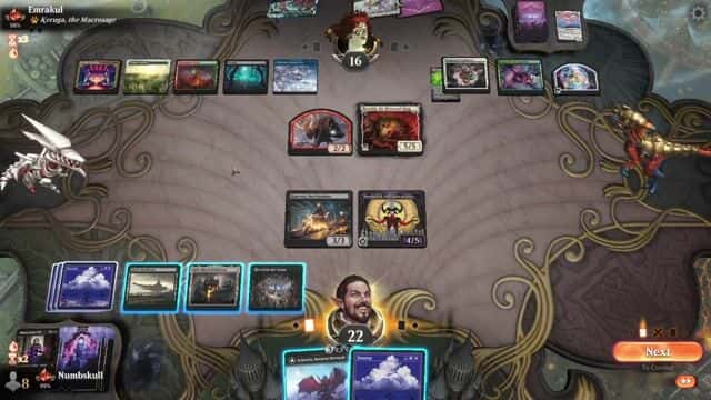 Watch MTG Arena Video Replay - Mono Black Discard by Numbskull VS 5 Color Enigmatic  by Emrakul - Explorer Traditional Ranked