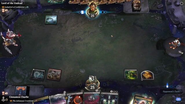 Watch MTG Arena Video Replay - Rogue by Cinnamon Charlie VS Galadriel of Lothlórien by Lord of the Undead - Historic Brawl