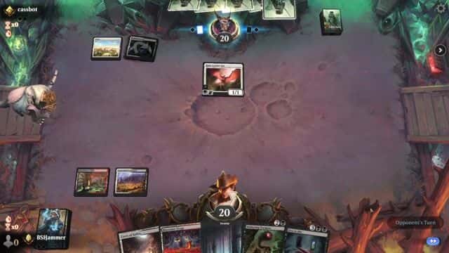 Watch MTG Arena Video Replay - Mardu Midrange by BSHammer VS Orzhov Bats by cassbot - Standard Traditional Ranked