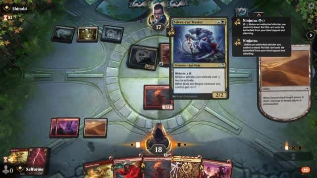 Watch MTG Arena Video Replay - Mono Red Aggro by Xelforme VS Dimir Control by Shinobi - Explorer Ranked