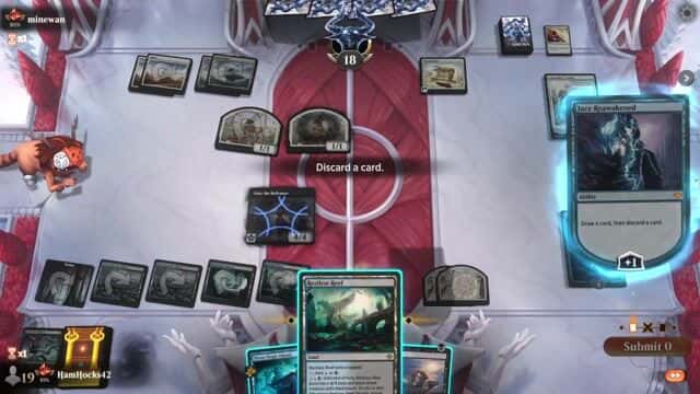 Watch MTG Arena Video Replay - Dimir Control by HamHocks42 VS Mono White Control by minewan - Standard Ranked