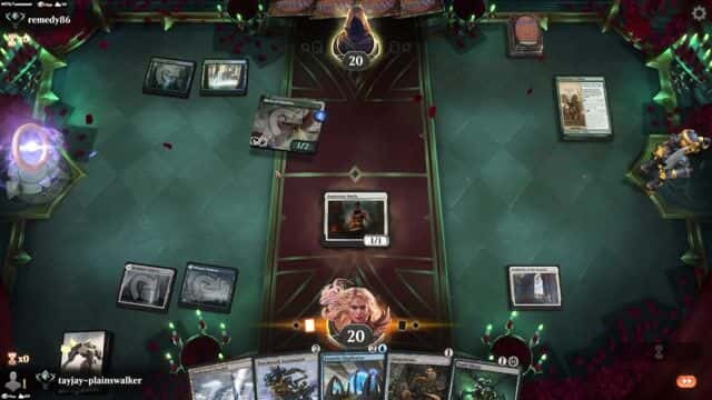 Watch MTG Arena Video Replay - Rogue by tayjay-plainswalker VS Bant Legends by remedy86 - Historic Ranked