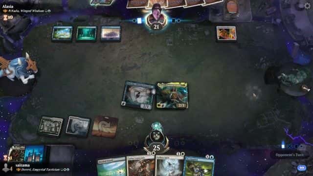 Watch MTG Arena Video Replay - Derevi, Empyrial Tactician by saitama VS A-Nadu, Winged Wisdom by Alasia - Historic Brawl