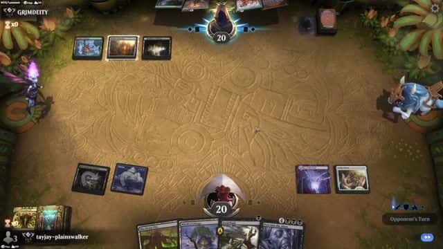 Watch MTG Arena Video Replay - Rogue by tayjay-plainswalker VS Golgari Aggro by GRIMDEITY - Historic Ranked