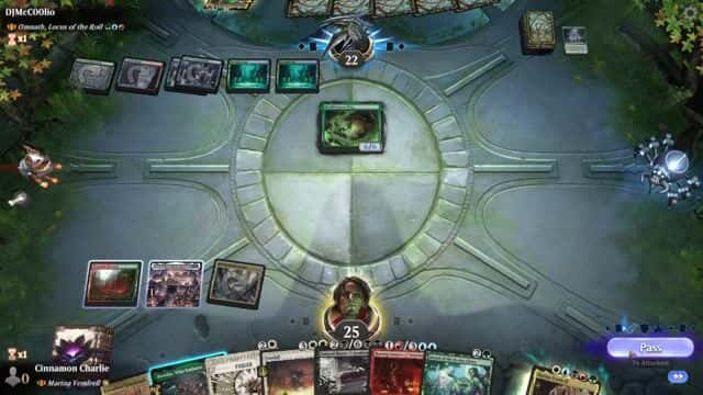 Watch MTG Arena Video Replay - Rogue by Cinnamon Charlie VS Omnath, Locus of the Roil by DJMcC00lio - Historic Brawl