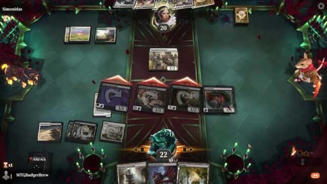 Watch MTG Arena Video Replay - Orzhov Bats by MTGBudgetBrew VS Selesnya Lifegain by Simonidas - Historic Play