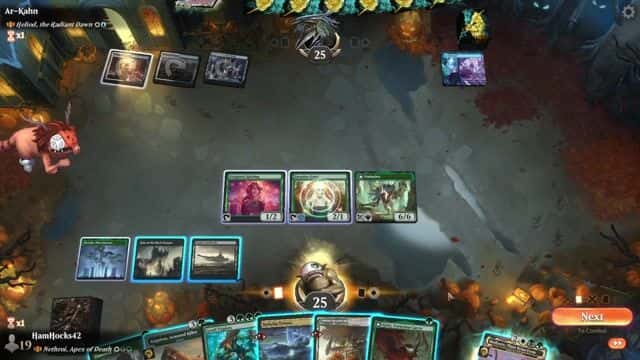 Watch MTG Arena Video Replay - Nethroi, Apex of Death by HamHocks42 VS Heliod, the Radiant Dawn by Ar-Kahn - Historic Brawl