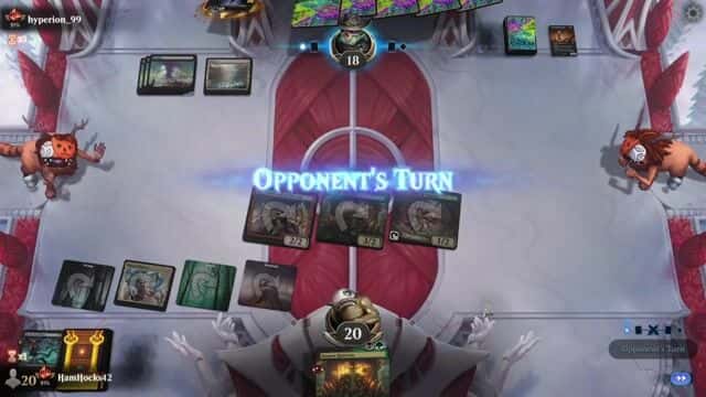 Watch MTG Arena Video Replay - Jund Aggro by HamHocks42 VS Mono Black Control by hyperion_99 - Standard Ranked