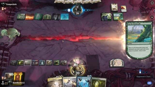 Watch MTG Arena Video Replay - Bant Control by HamHocks42 VS Selesnya Midrange by Temperistic - Standard Ranked