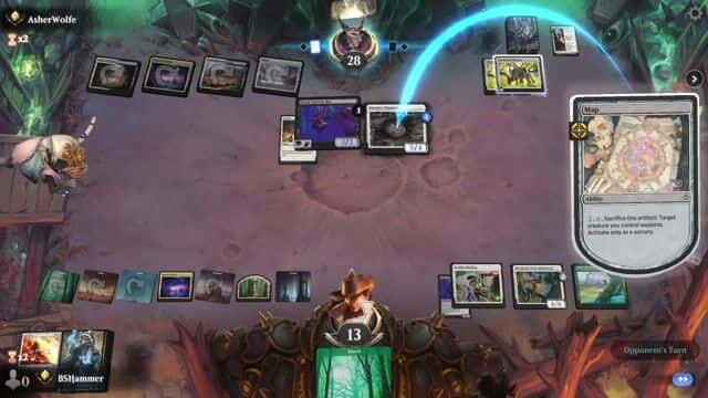 Watch MTG Arena Video Replay - Selesnya Control by BSHammer VS Orzhov Aggro by AsherWolfe - Standard Ranked