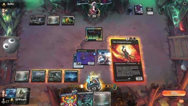 Watch MTG Arena Video Replay - Rogue by HPWizard VS Dimir Poison by Ralkir - Standard Traditional Ranked