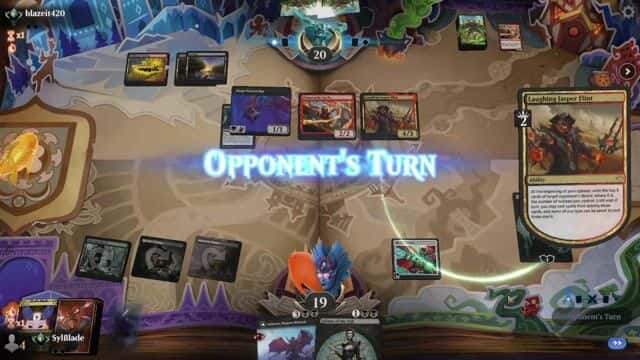 Watch MTG Arena Video Replay - Rogue by SylBlade VS Rakdos Lizards by blazeit420 - Standard Traditional Ranked