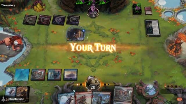 Watch MTG Arena Video Replay - Izzet Mindskinner by HamHocks42 VS Rakdos Aggro by Thompdawg - Explorer Challenge Match