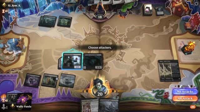 Watch MTG Arena Video Replay - Mono Black Midrange by Wulfy Panda VS Sultai Midrange by Hi_Rom_K - Standard Ranked