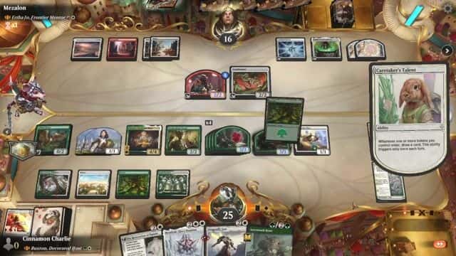 Watch MTG Arena Video Replay - Rogue by Cinnamon Charlie VS Ertha Jo, Frontier Mentor by Mezalon - Historic Brawl