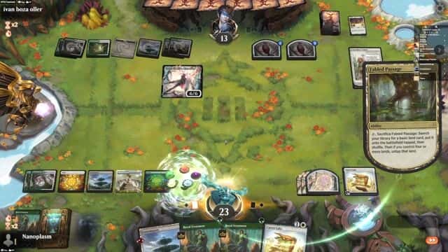 Watch MTG Arena Video Replay - Rogue by Nanoplasm VS Rogue by ivan boza oller - Traditional Standard Event