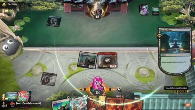 Watch MTG Arena Video Replay - Boros Energy by FruitsPunchSamuraiG VS Show and Tell by Caereus - Timeless Traditional Ranked