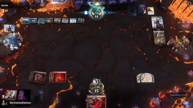 Watch MTG Arena Video Replay - Red Deck Wins by MaremmanFurioso VS Azorius Spirits by lovon - Explorer Event