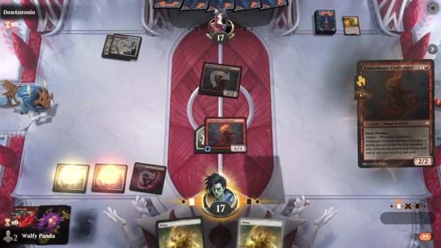 Watch MTG Arena Video Replay - Rogue by Wulfy Panda VS Boros Aggro by DonAntonio - Standard Play