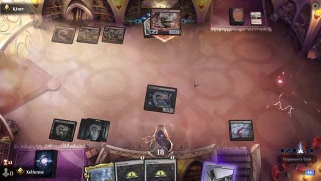 Watch MTG Arena Video Replay - Mono Black Midrange by Xelforme VS Mono Red Control by K1ner - Explorer Ranked