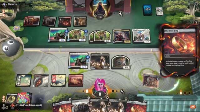 Watch MTG Arena Video Replay - Boros Energy by FruitsPunchSamuraiG VS Mardu Energy by Oseoros - Timeless Traditional Ranked