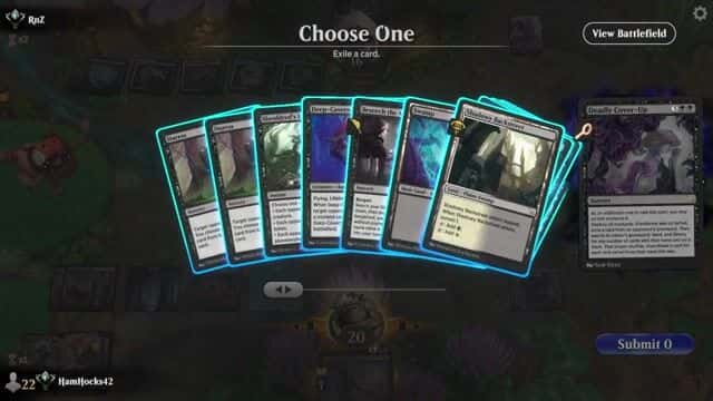 Watch MTG Arena Video Replay - Rogue by HamHocks42 VS Rogue by RnZ - Standard Ranked