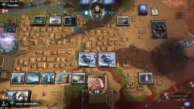 Watch MTG Arena Video Replay - Azorius Artifacts by tayjay-plainswalker VS Esper Midrange by Pastraller - Historic Ranked