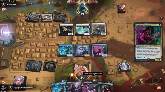 Watch MTG Arena Video Replay - Dimir Ninjas by tayjay-plainswalker VS Orzhov Vampires by Wackover - Historic Ranked