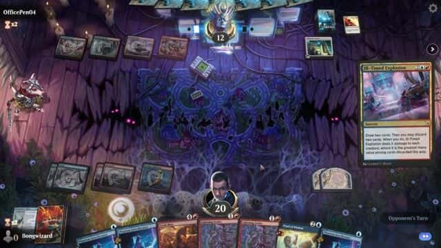 Watch MTG Arena Video Replay - Izzet Control by Bongwizard VS Jeskai Control by OfficePen04 - Standard Play