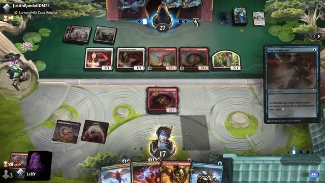 Watch MTG Arena Video Replay - Izzet Wizards by Leifr VS Boros Aggro by JustinRandallDM22 - Historic Ranked