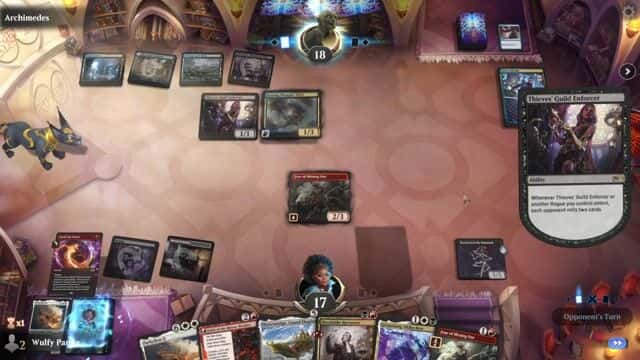 Watch MTG Arena Video Replay - Mardu Midrange by Wulfy Panda VS Dimir Midrange by Archimedes - Explorer Play