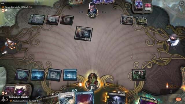 Watch MTG Arena Video Replay - Rogue by Cinnamon Charlie VS Yarus, Roar of the Old Gods by ral - Historic Brawl