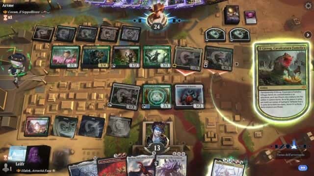 Watch MTG Arena Video Replay - Ulalek, Fused Atrocity by Leifr VS Coram, the Undertaker by Artme - Historic Brawl