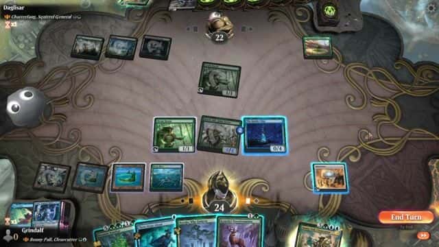 Watch MTG Arena Video Replay - Bonny Pall, Clearcutter by Grindalf VS Chatterfang, Squirrel General by Daglisar - Historic Brawl