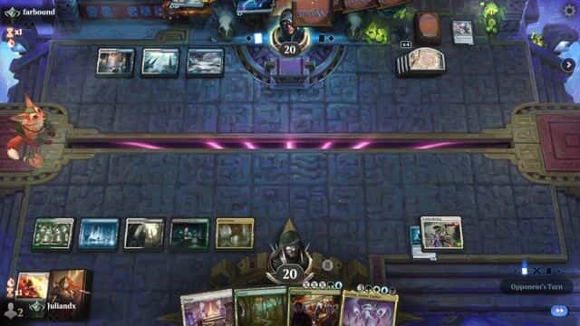 Watch MTG Arena Video Replay - Rogue by Juliandx VS Rogue by farbound - Standard Traditional Ranked