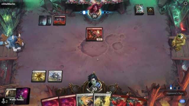 Watch MTG Arena Video Replay - Boros Aggro by Wulfy Panda VS Rakdos Aggro by xS0ulBlackx - Standard Challenge Match